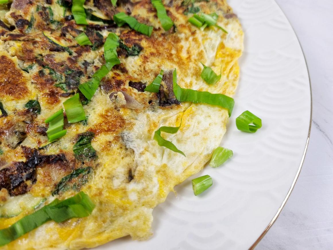 Bärlauch Omelette Rezept