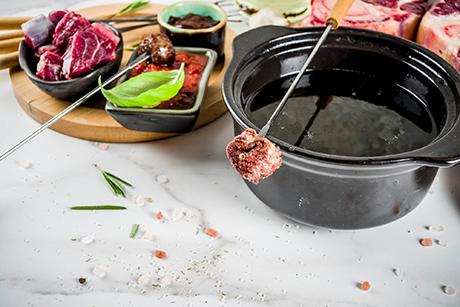 Richtige Zubereitung Fondue bourgignonne