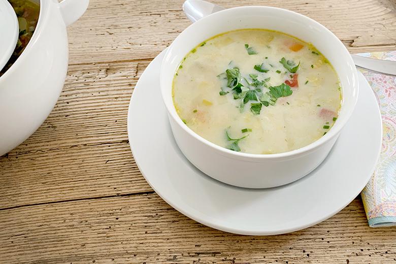 Bündner Gerstensuppe Grundrezept