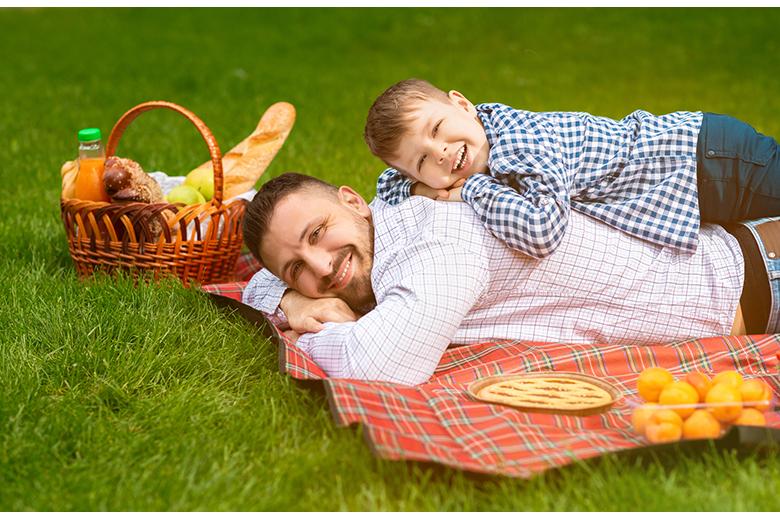 Picknickmenu zum Vatertag