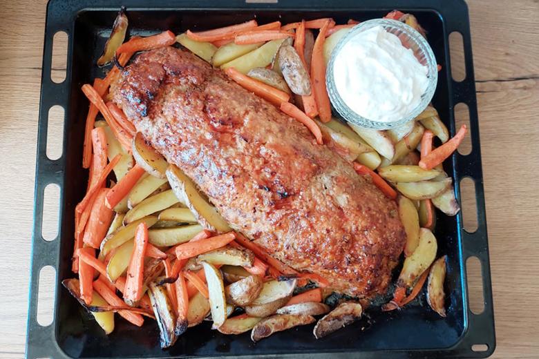Hackbraten mit Whiskey-Honig-Kruste Grundrezept