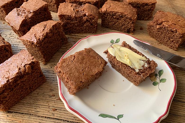 Lebkuchen vom Blech Grundrezept