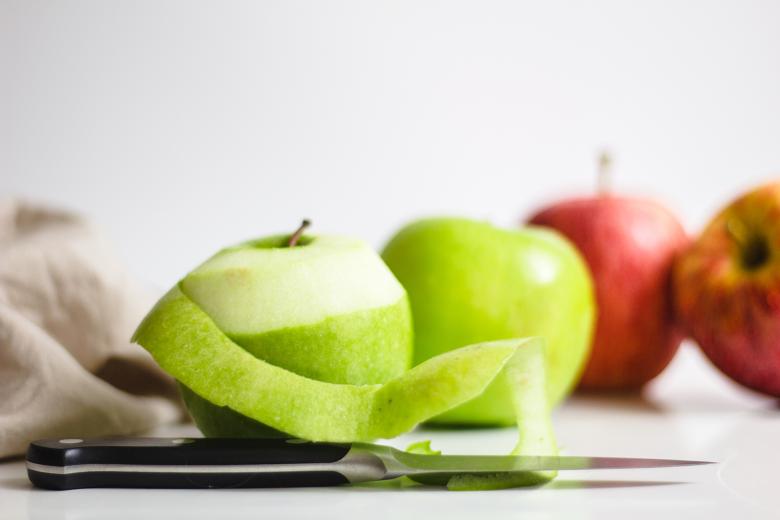 Zero Waste bei Apfelschalen