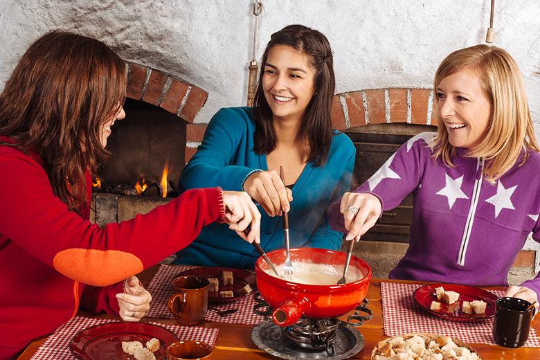 Schweizerisch Schlemmen - das Käsefondue