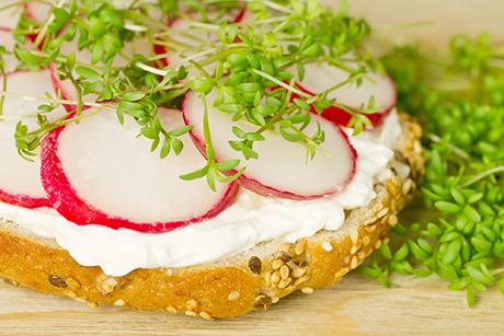 Lecker gewürzt mit: Kresse!