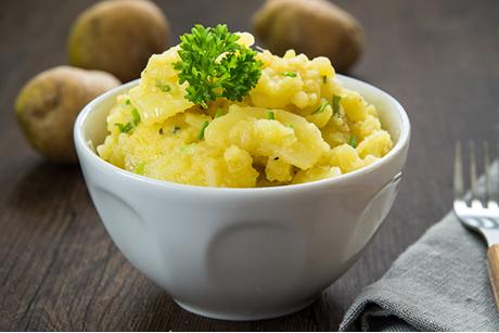 Schlank mit Kartoffeln