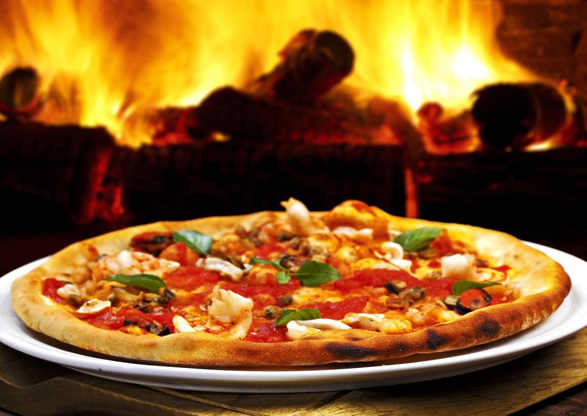 Pizza vom Grill