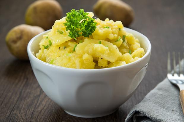 Schlank mit Kartoffeln