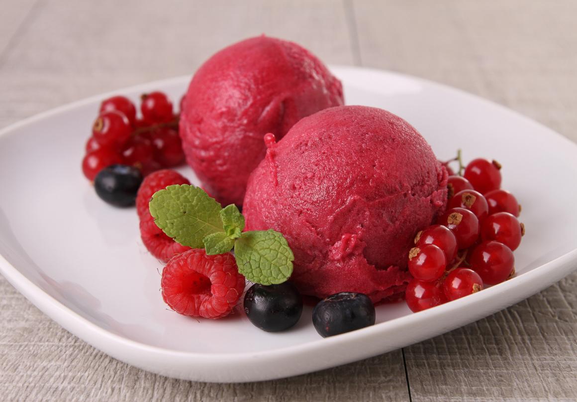 Fruchtsorbet: Kühl und verführerisch