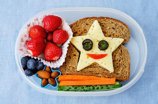 Gesunde Znüni-Box für Kinder