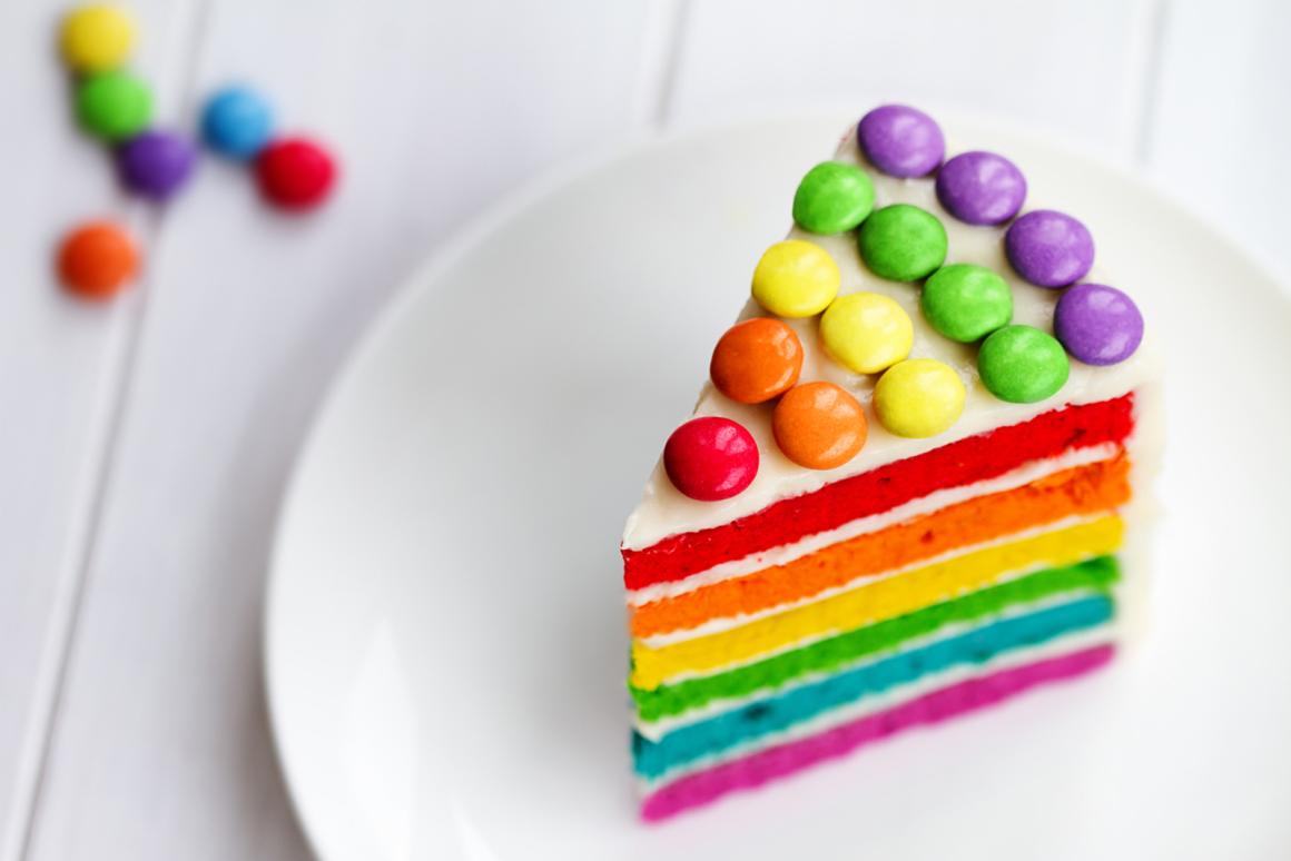 Ombre Cake