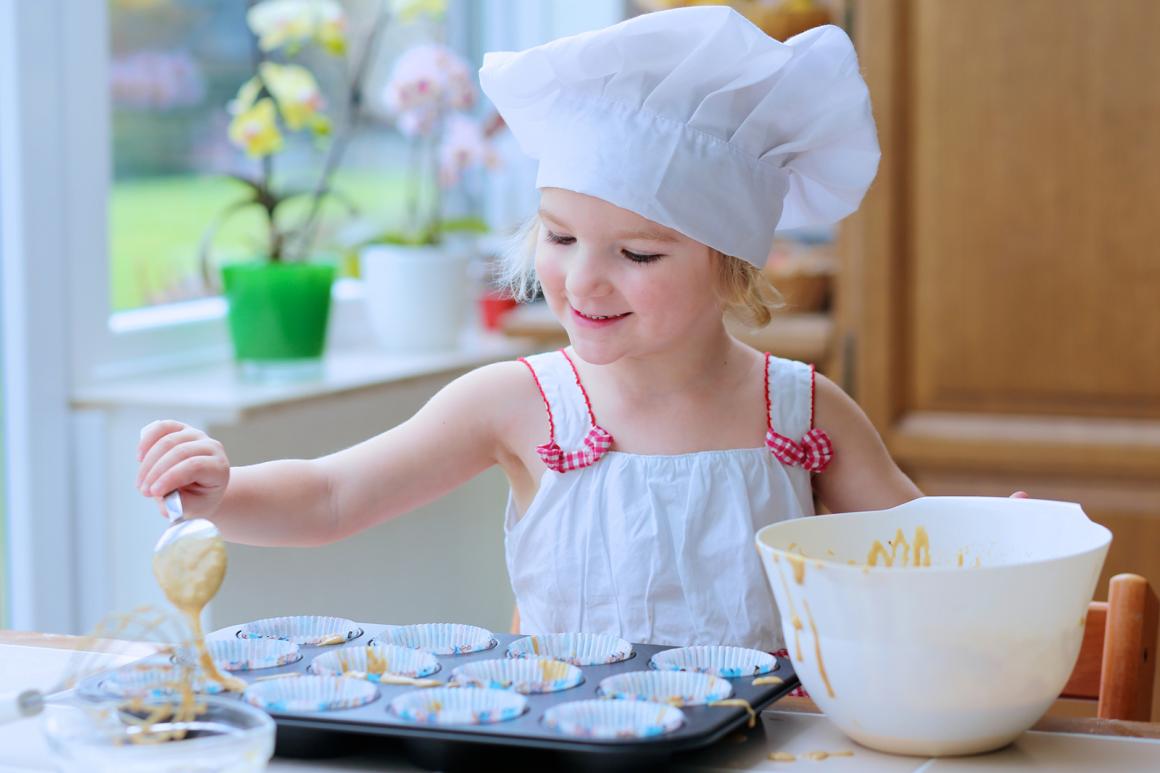 Backen von und mit Kindern