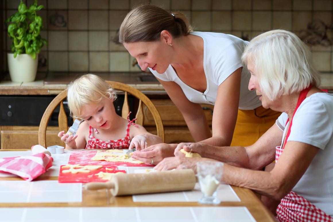 Backen von und mit Kindern