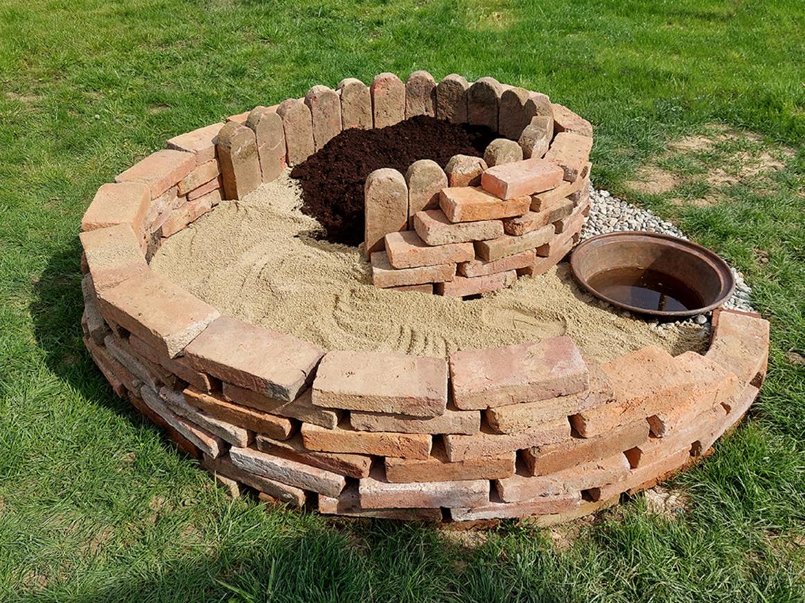Kräuterspirale selber bauen