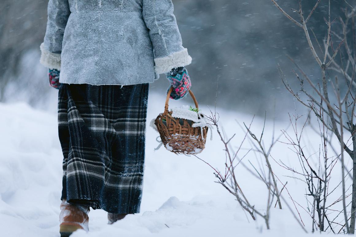 Winter-Waldschätze in der Küche