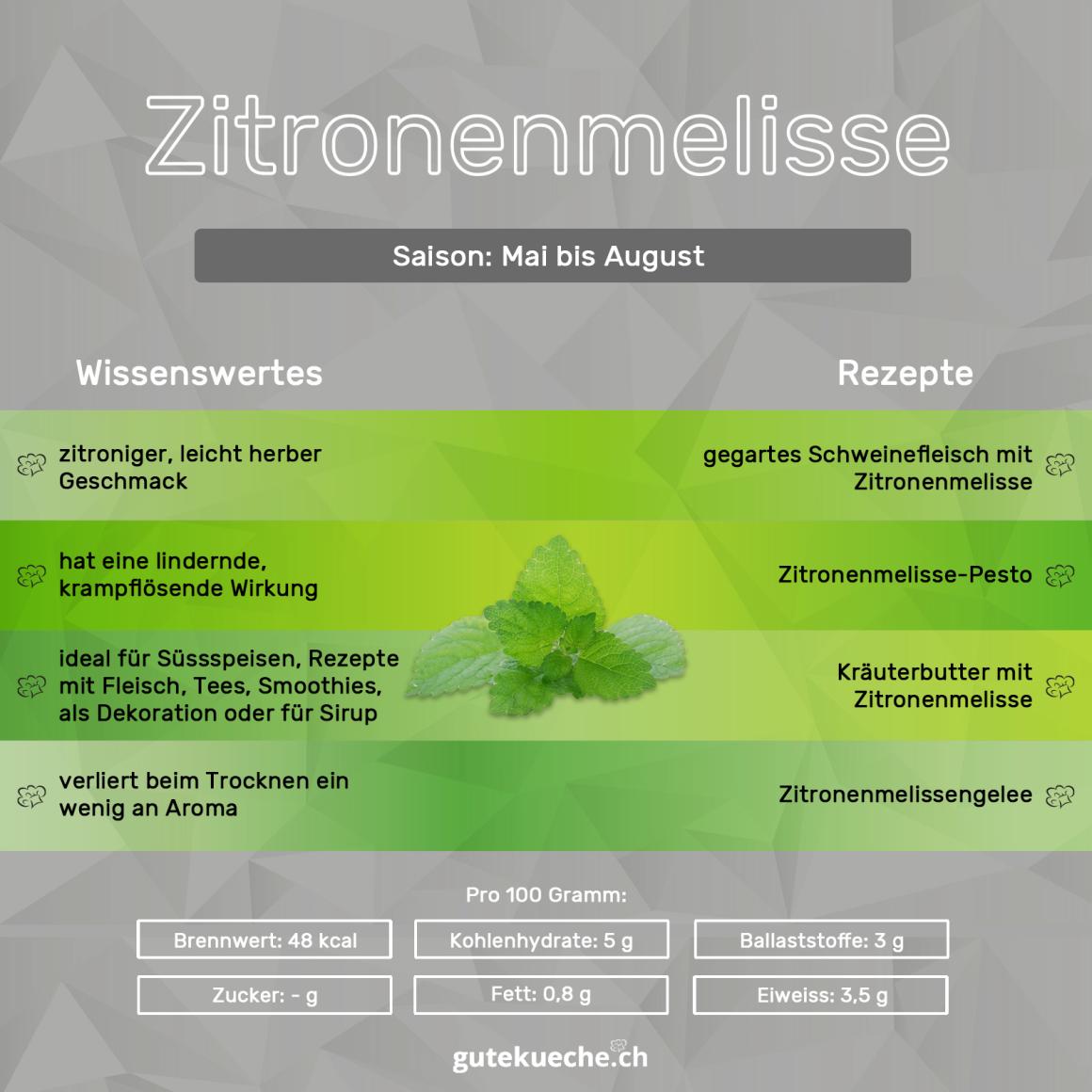 Zitronenmelisse