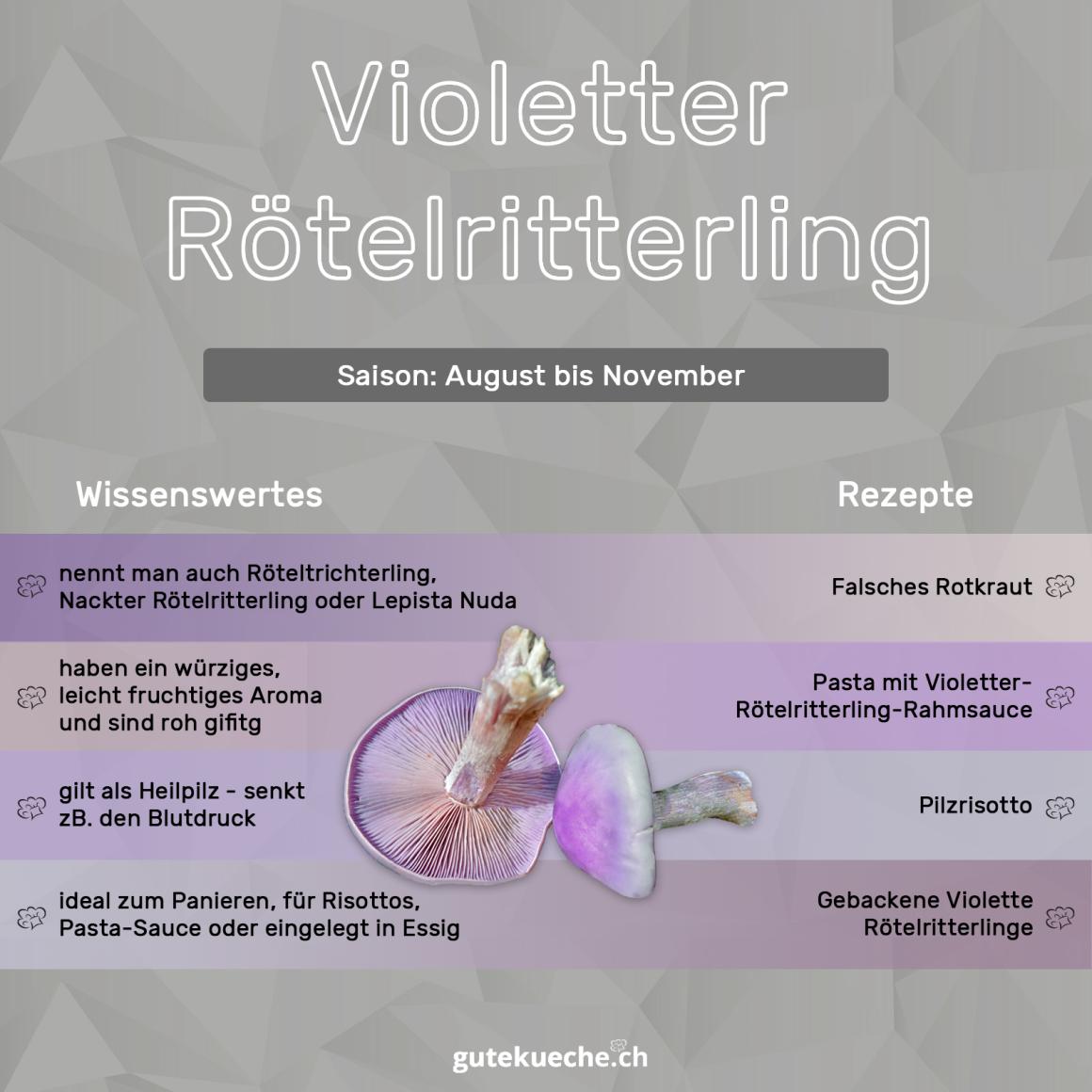Violetter Rötelritterling