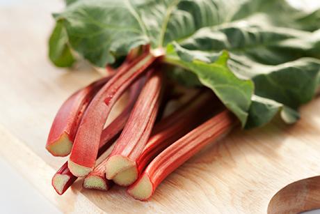Rhabarber, sehr schmackhaft und gesund