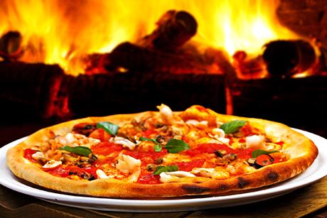 Pizza vom Grill