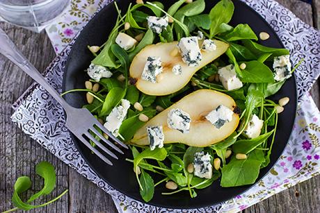 Sommersalate mit Obst & Gemüse