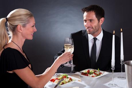 Vegetarisches Menu Valentinstag