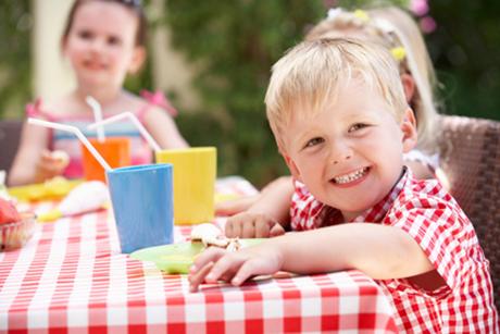 Klassisches Kindergeburtstags-Menu