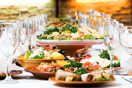 Vegetarisches Geburtstags-Menu