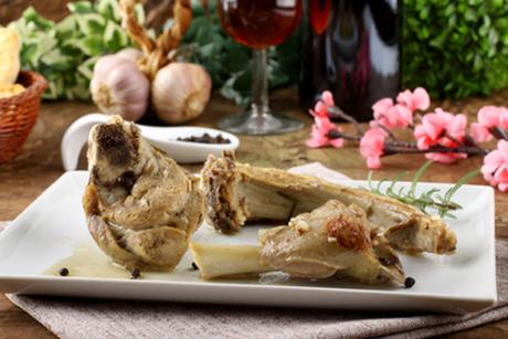 Klassisches Oster-Menu mit Gitzi