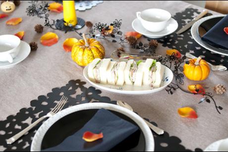 Vegetarisches Halloween - Menu