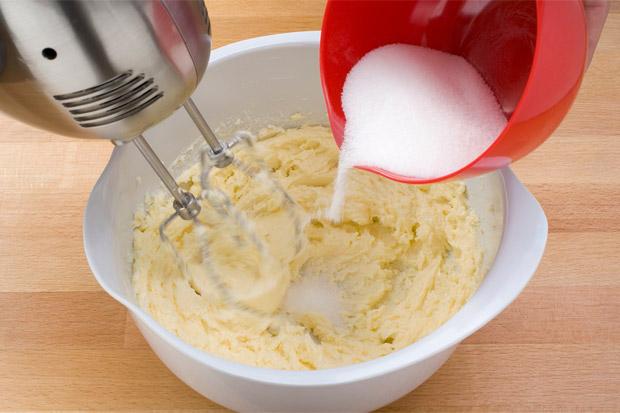 Milch einrühren