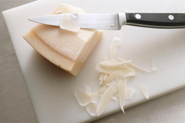 Parmesan nach Geschmack