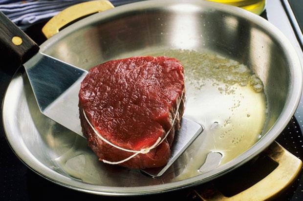 Filetsteaks braten