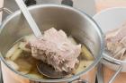 Fleisch entfernen