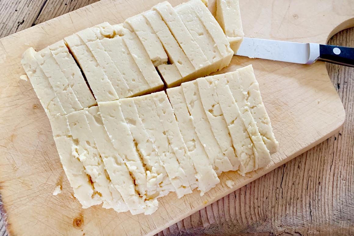 Panisse schneiden