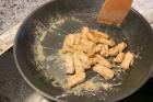 Fleisch knusprig braten