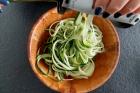 Zoodles schneiden