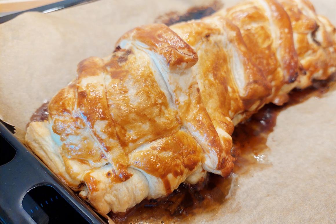 Filet Wellington braten