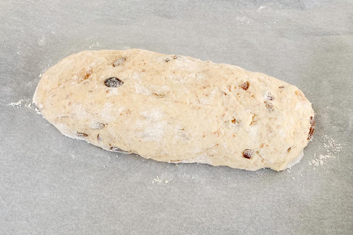 Quarkstollen backen