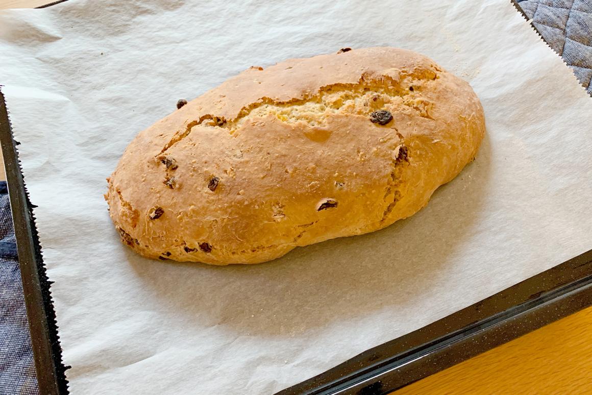 Quarkstollen auskühlen lassen 