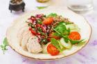 Poulet mit Buchweizen