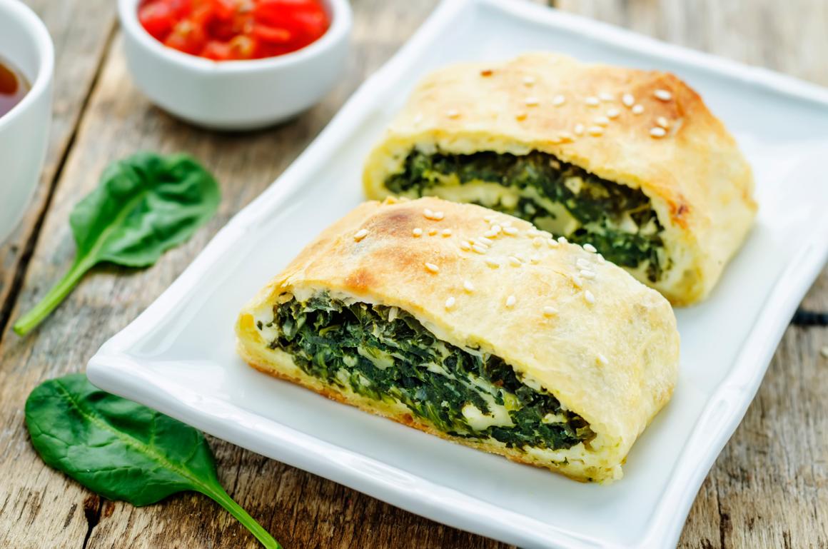 Spinatstrudel