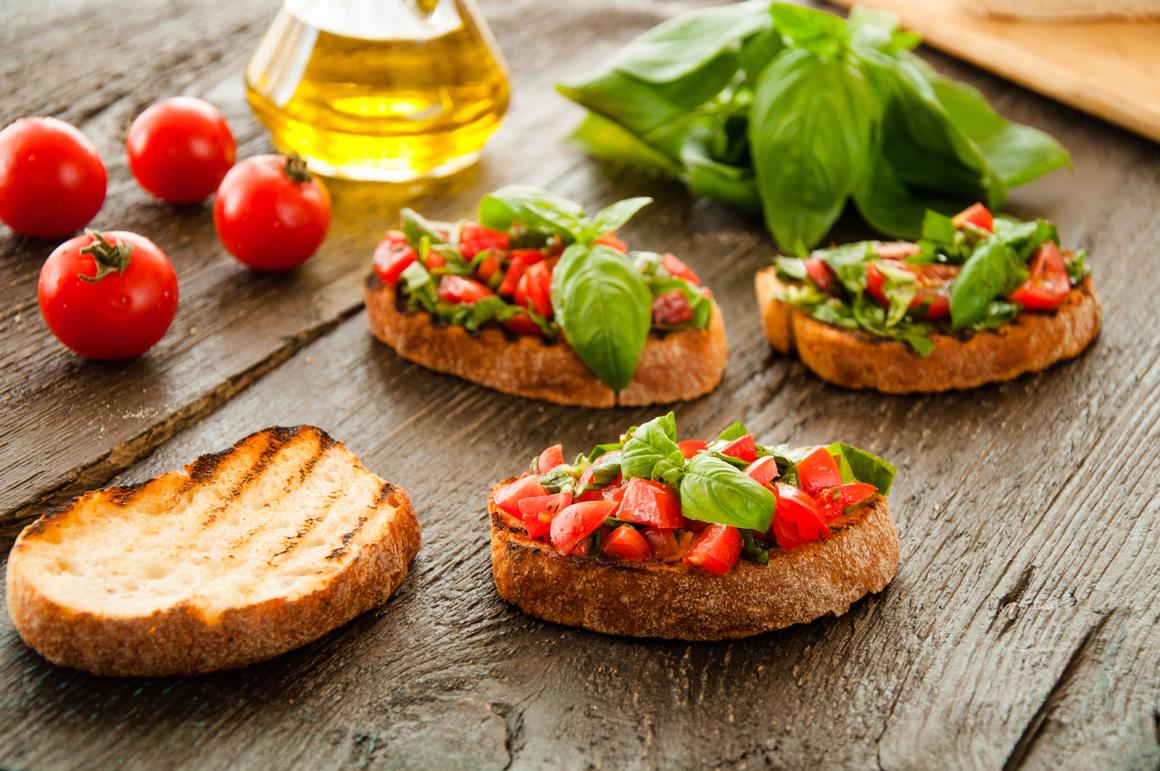 Vegetarische Bruschetta