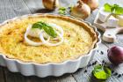 Einfacher Zwiebelkuchen