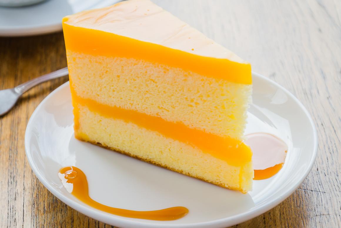 Cheesecake mit Kürbisgelee