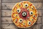 Gruselmonsterpizza