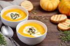 Schweizer Kürbiscremesuppe