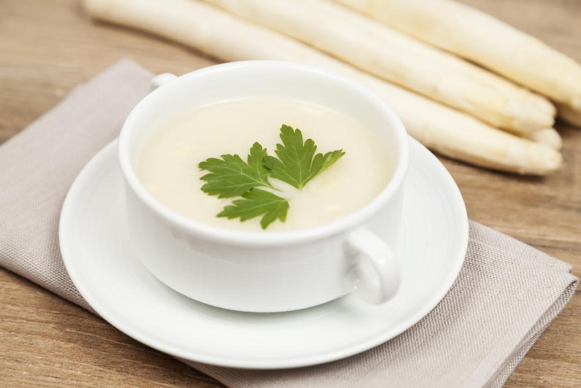 Spargelcremesuppe