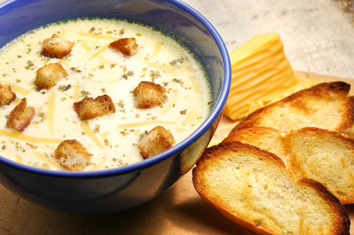 Käsecremesuppe