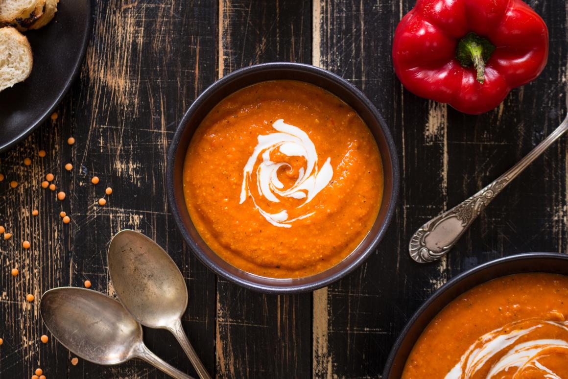 Paprikaschaumsuppe
