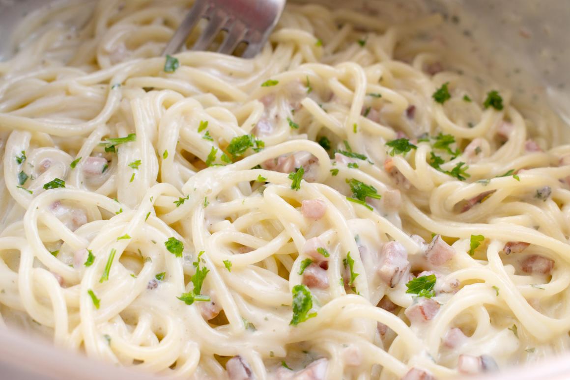 One Pot - Spaghetti Carbonara